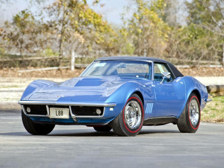  Chevrolet Corvette Stingray L88 427 Convertible 1969 года  (фото 1 из 33)